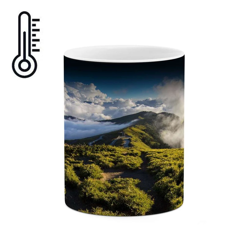 ماگ حرارتی کاکتی مدل منظره کد mgh14283