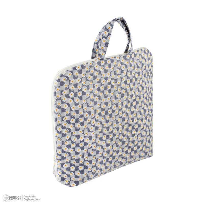کیسه نان و سبزی طرح بابونه مدل سه لایه سایز 44×44 سانتی متر