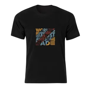 تی شرت آستین کوتاه مردانه مدل WORLDS کد 051