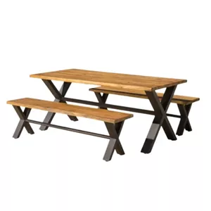 میز و صندلی ناهارخوری 4 نفره مدل wood4765