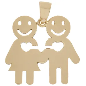 Zarin AB1023 Gold Necklace Pendant