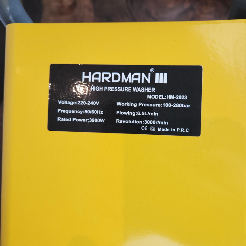 کارواش صنعتی هاردمن کد 100139 دینامی