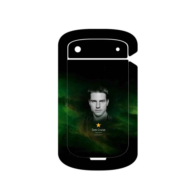 برچسب پوششی ماهوت مدل Tom Cruise مناسب برای گوشی موبایل بلک بری Bold Touch 9900