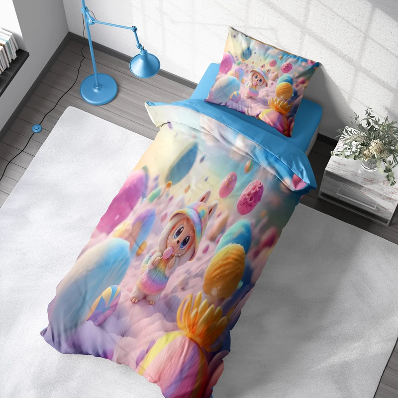 سرویس خواب 1 نفر 4 تکه مدل دیجیتال