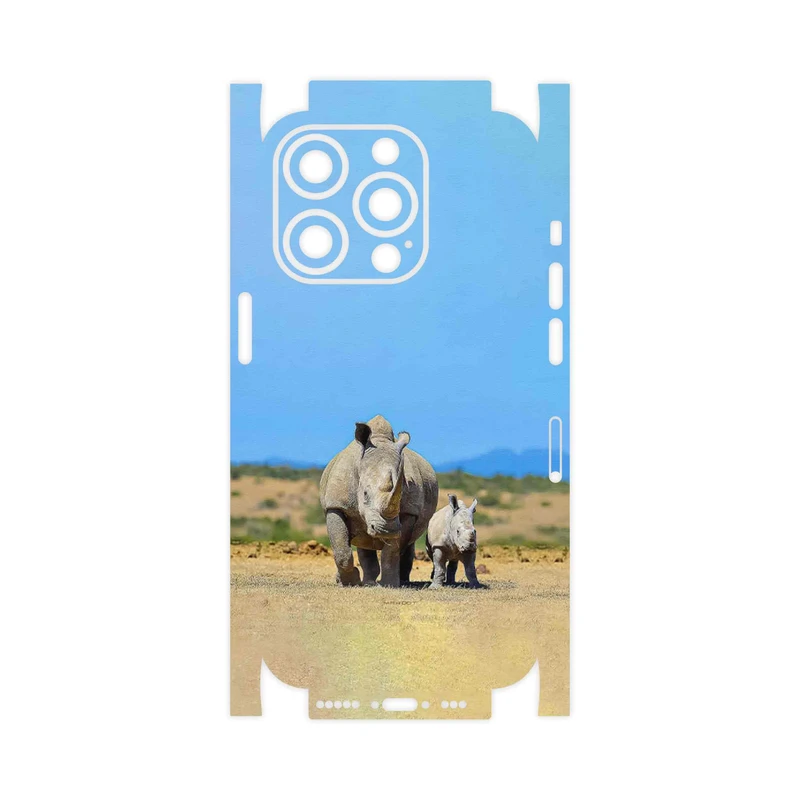برچسب پوششی ماهوت مدل Rhino-FullSkin مناسب برای گوشی موبایل اپل iPhone 14 Pro