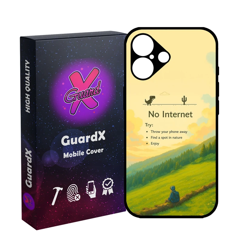 کاور گارد ایکس طرح بدون اینترنت مدل 10904 مناسب برای گوشی موبایل اپل iPhone 16