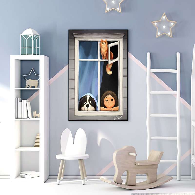 تابلو کودک کد 0138