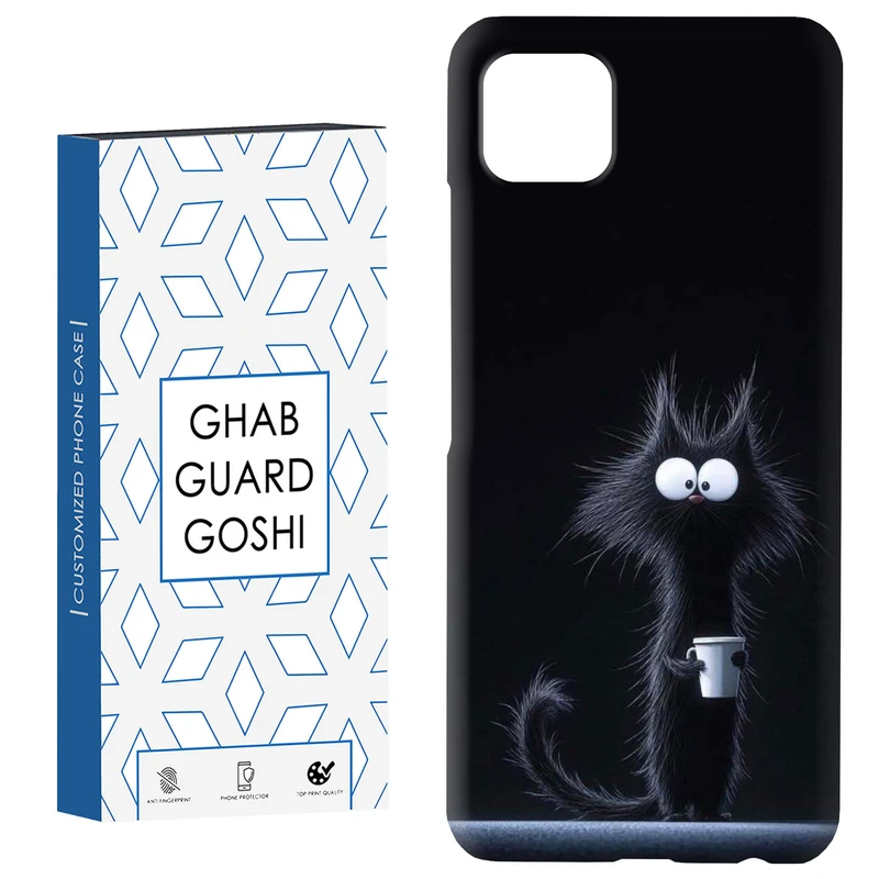 کاور قاب گارد گوشی طرح گربه سیاه کد Dimo-808 مناسب برای گوشی موبایل سامسونگ  GALAXY A22 5G