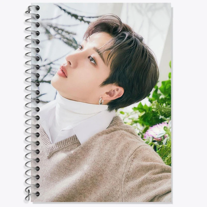 دفتر زبان 50 برگ خندالو مدل سه خط طرح بنگ چان گروه استری کیدز Stary Kids کد 16943