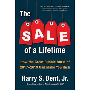 کتاب The Sale of a Lifetime اثر Harry S. Dent انتشارات Portfolio