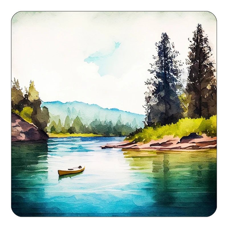 مگنت کاکتی طرح نقاشی رنگ روغن مدل mp70934