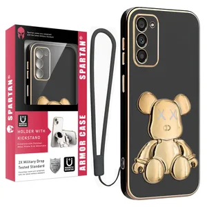 Spartan Teddy Bear Cover For Samsung Galaxy S20 FE With Strap