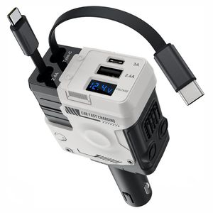 شارژر فندکی 120 وات کد 4in1