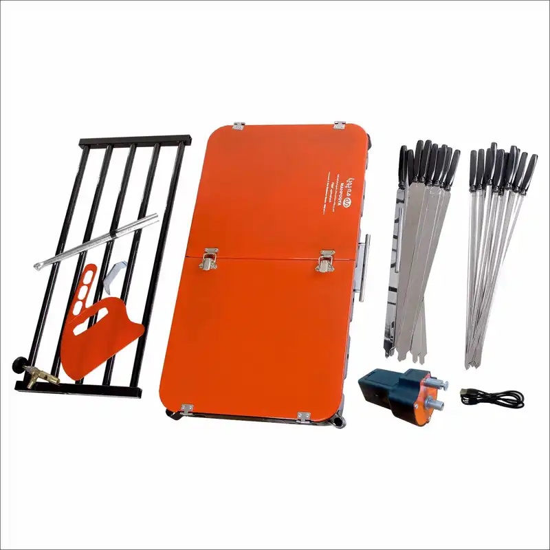 کباب پز مه پویا مدل دوگانه سوز کد BRB-M111