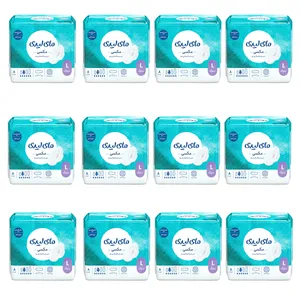 نوار بهداشتی بالدار متوسط مای لیدی مدل Instant Dry سایز بزرگ دوازده بسته 8 عددی