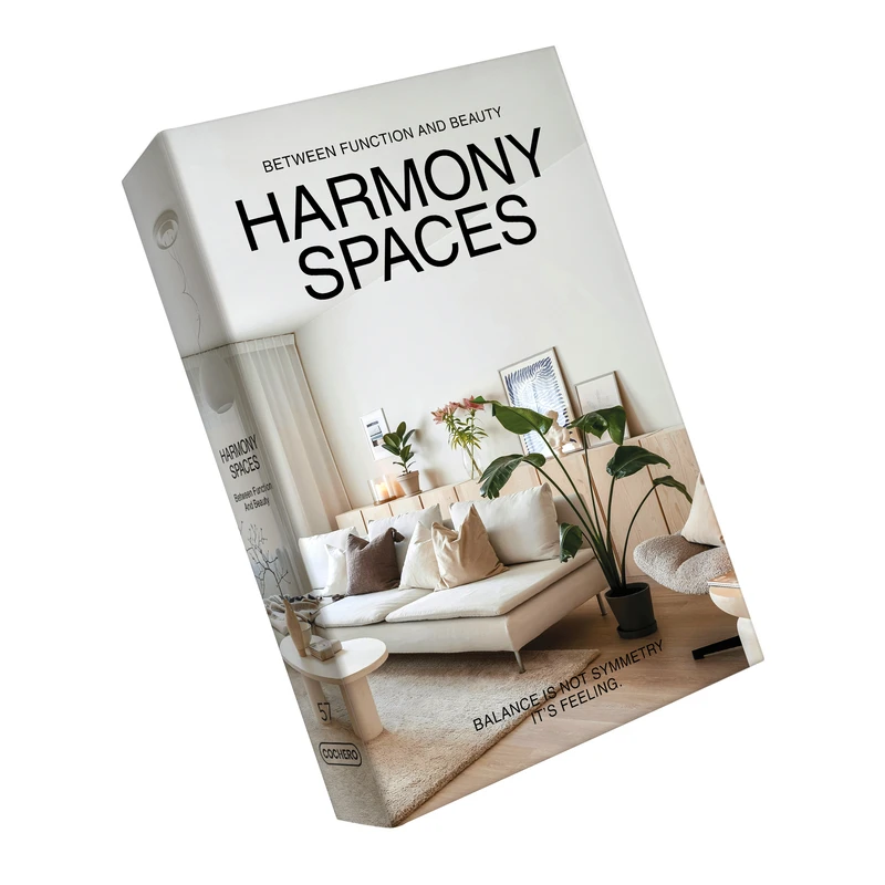 جعبه دکوری مدل کتاب دکوراتیو طرح هارمونی کد 57