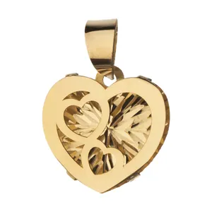 آویز گردنبند طلا 18 عیار زنانه سین سان مدل SNR141