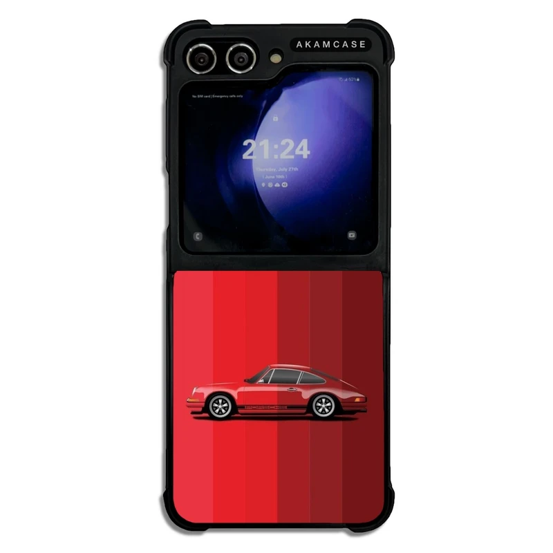 کاور آکام مدل AMC-WSGZFLIP5-CARS-43 مناسب برای گوشی موبایل سامسونگ Galaxy Z Flip 5