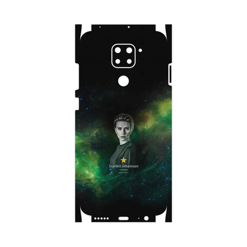 برچسب پوششی ماهوت مدل Scarlett Johansson-FullSkin مناسب برای گوشی موبایل شیائومی Redmi Note 9