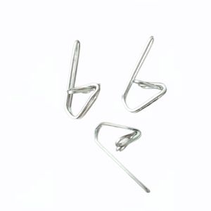 گیره پرده وندا مدل هوکس استیل بسته 100 عددی