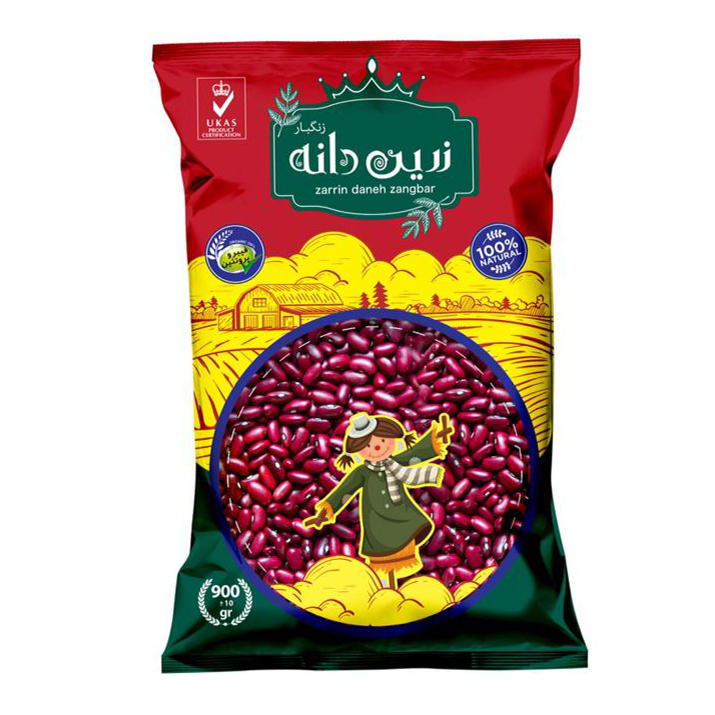 لوبیا قرمز زرین دانه زنگبار - 900 گرم