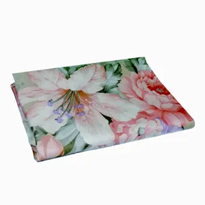 ملحفه مدل بوته گل کد 856 دونفره سایز 220x240 سانتی متر 