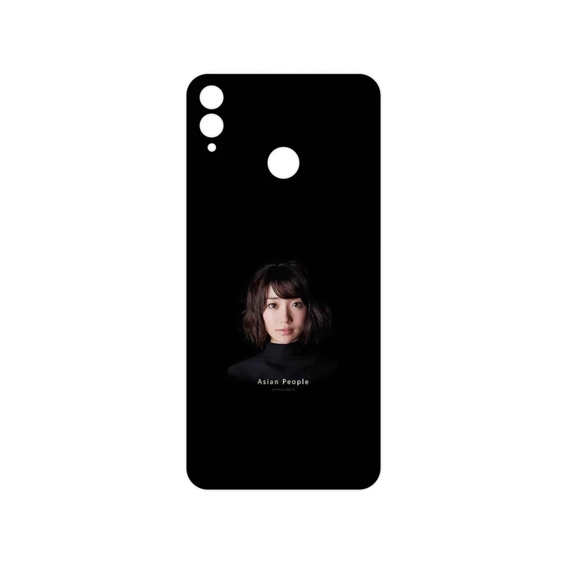 برچسب پوششی ماهوت مدل Portrait of an Asian Woman مناسب برای گوشی موبایل آنر 8X