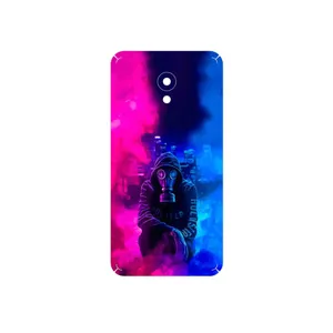 MAHOOT Smoke Rainbow Digital Art 2 Cover Sticker for Meizu M5