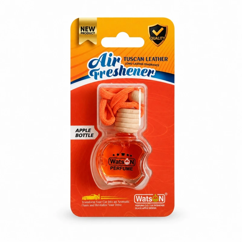 خوشبوکننده خودرو واتسون مدل P101 با رایحه TUSCAN LEATHER حجم 10 میلی‌لیتر