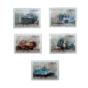 تمبر یادگاری مدل تانک کد c-631 بسته 5 عددی