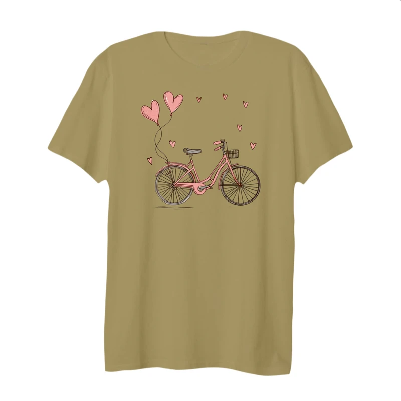 تی شرت لانگ زنانه مدل دوچرخه کد ۱