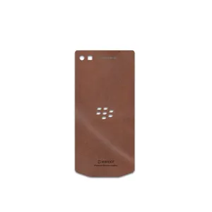 MAHOOT Matte-Natural-Leather Cover Sticker for BlackBerry Porsche Design P9982