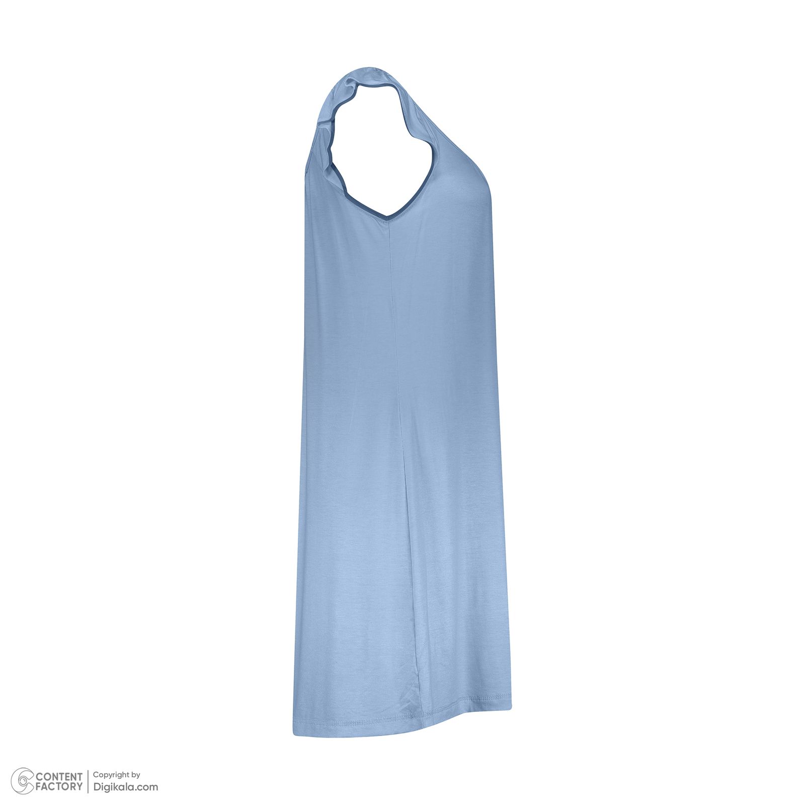 پیراهن آستین کوتاه زنانه ناربن مدل 1521912 رنگ آبی روشن -  - 3