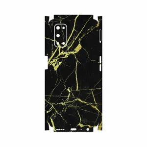 MAHOOT Graphite-Gold-Marble-FullSkin Cover Sticker for Realme 7 5G