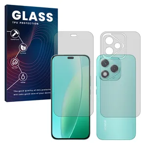 Glass Resistant model matte screen protector suitable for Honor 400 Lite Mobile phone along with the back protector