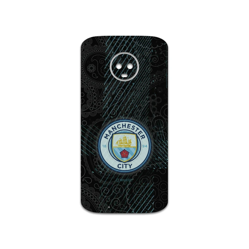 برچسب پوششی ماهوت مدل Manchester-City مناسب برای گوشی موبایل موتورولا Moto G6