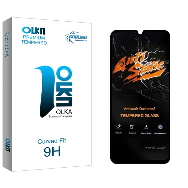 محافظ صفحه نمایش کولینگ مدل Olka Anti Static مناسب برای گوشی موبایل سامسونگ Galaxy M22