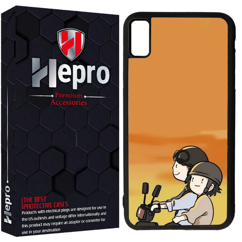 کاور هپرو طرح فانتزی مدل TPU مناسب برای گوشی موبایل اپل IPHONE X / XS