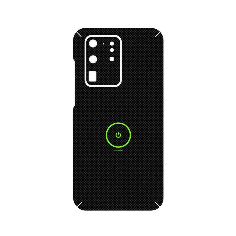 برچسب پوششی ماهوت مدل Minimal Power Button مناسب برای گوشی موبایل سامسونگ Galaxy S20 Ultra