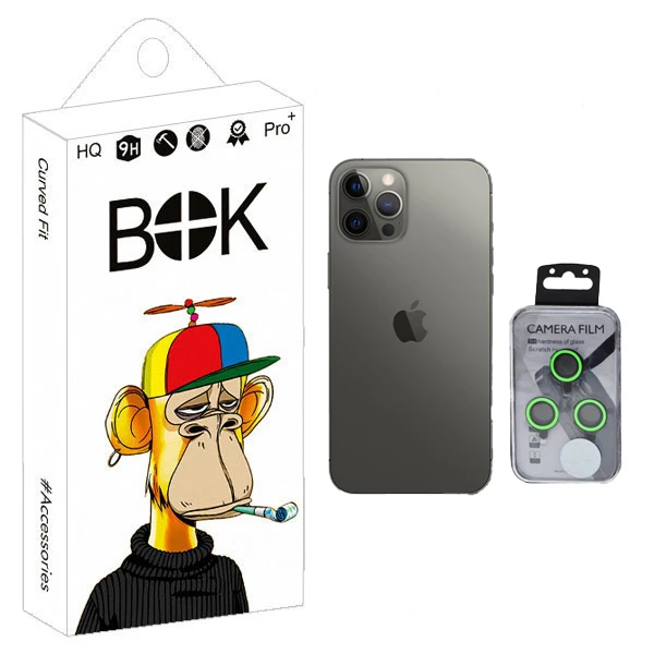 محافظ لنز دوربین بوک مدل Lighting Pro مناسب برای گوشی موبایل اپل IPHONE 13 / 12 Pro Max