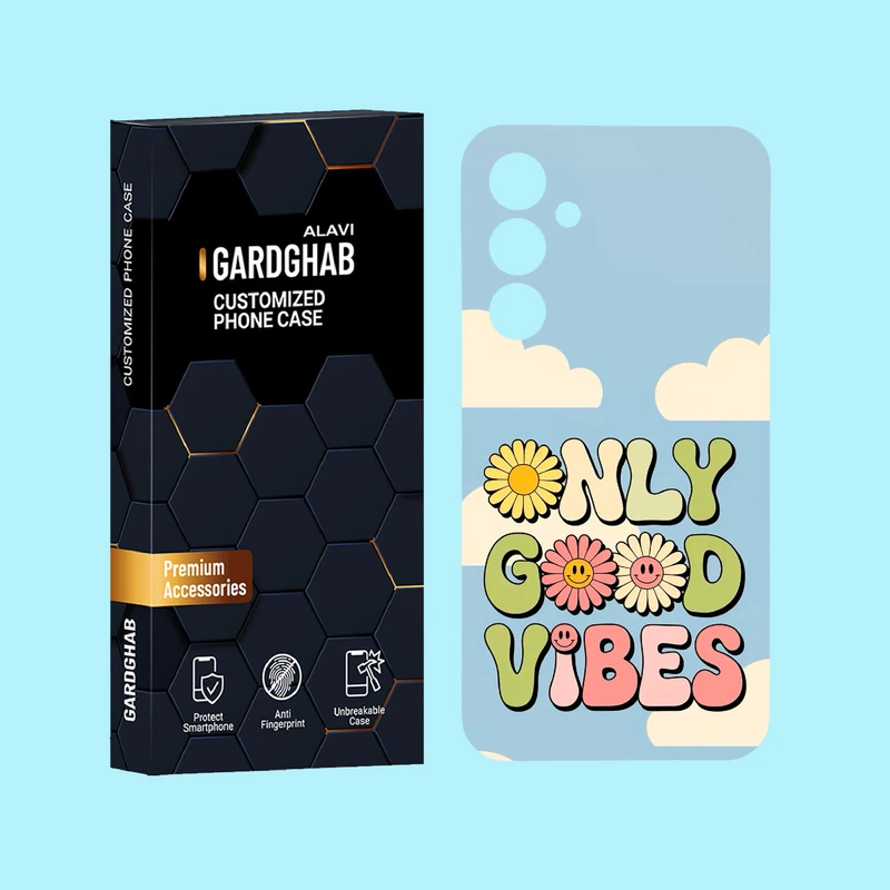 کاور گارد قاب علوی مدل متن مناسب برای گوشی موبایل سامسونگ Galaxy A55