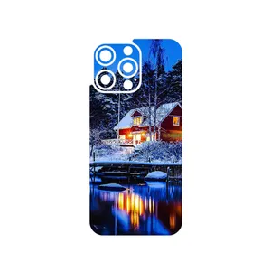 MAHOOT Winter Season Cover Sticker for Apple iPhone 15 Pro Max