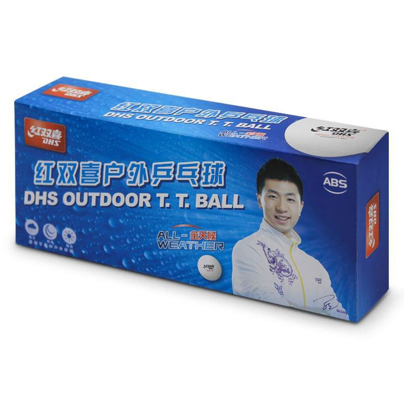 توپ پینگ پنگ دی اچ اس مدل outdoor بسته 10 عددی
