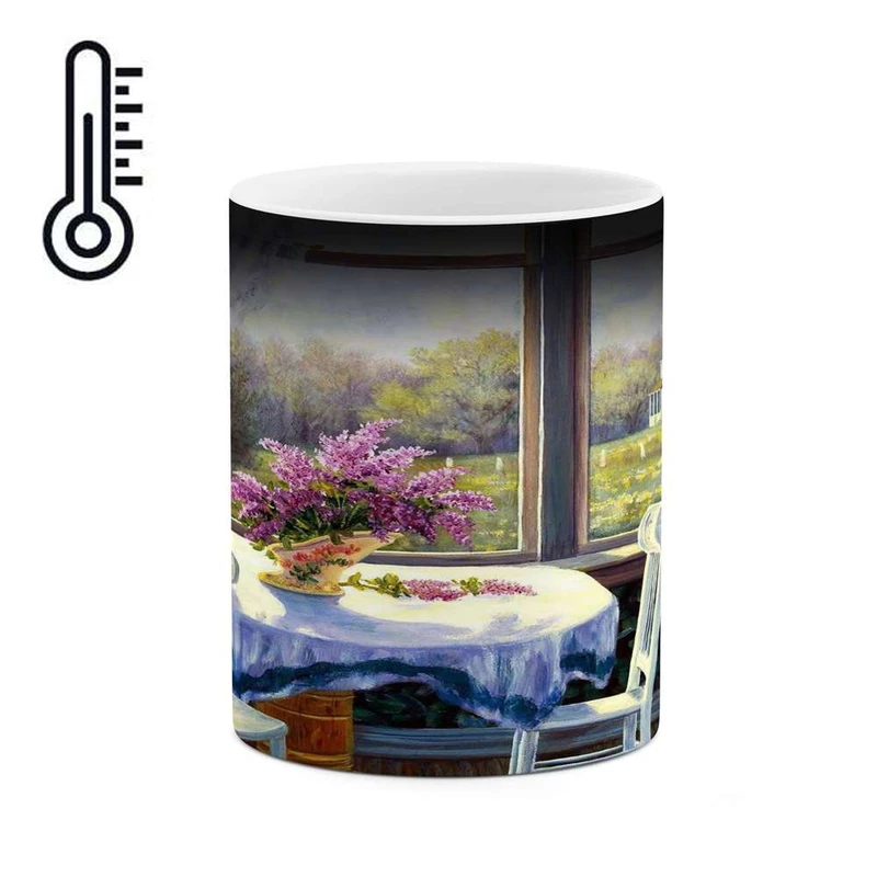 ماگ حرارتی کاکتی مدل نقاشی کد mgh13802