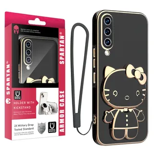  کاور اسپارتان مدل Kitty Strap مناسب برای گوشی موبایل سامسونگ Galaxy A50s/ A50 به همراه بند