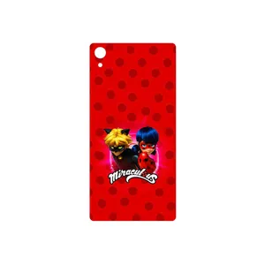 MAHOOT Ladybug and Cat Noir Cover Sticker for Sony Xperia Z2