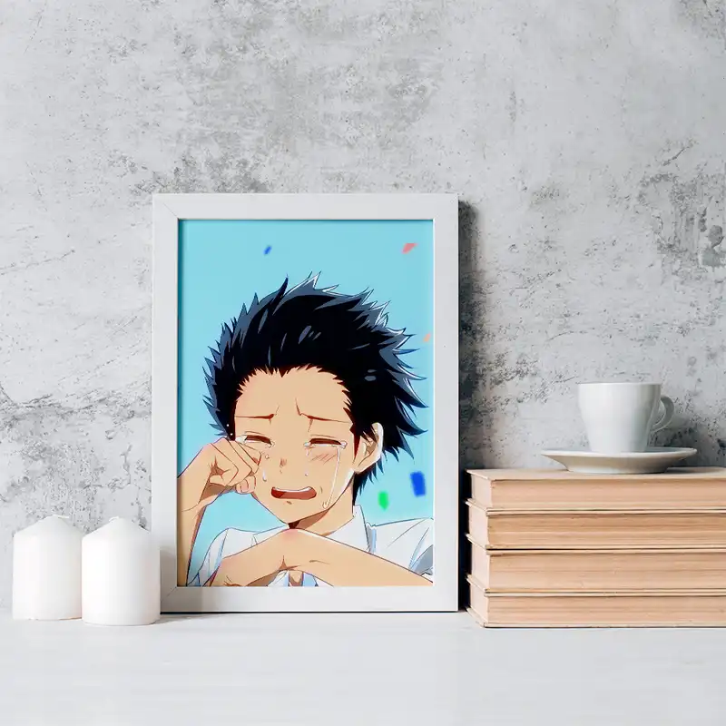 تابلو خندالو مدل شویا ایشیدا انیمه سایلنت ویس کد 15778