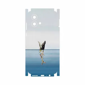 MAHOOT Collage of Sea Trash-FullSkin Cover Sticker for Motorola Moto G84