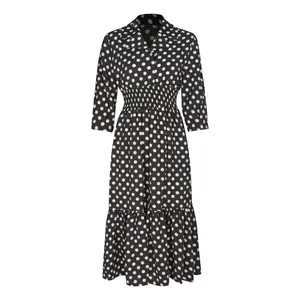 پیراهن یقه انگلیسی زنانه مدل 003