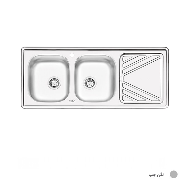 سینک ظرفشویی ایلیا استیل مدل 4028 توکار